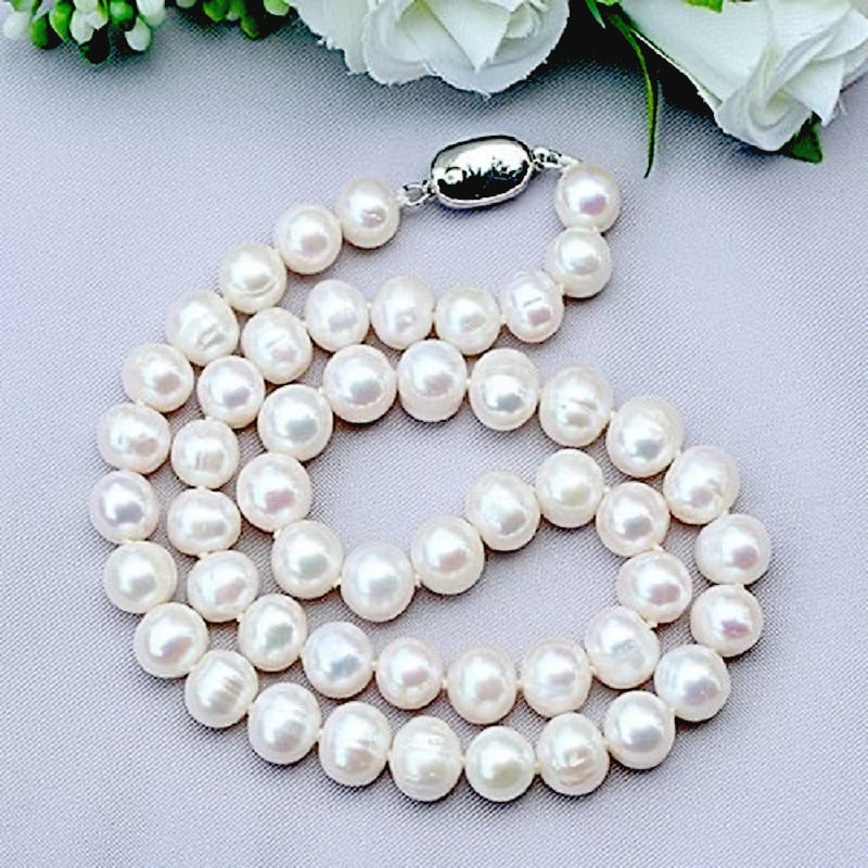 Natural Pearl Necklaces