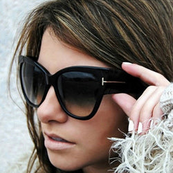 Cat Eye Gradient Sun Glasses