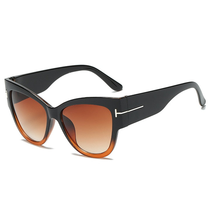 Cat Eye Gradient Sun Glasses