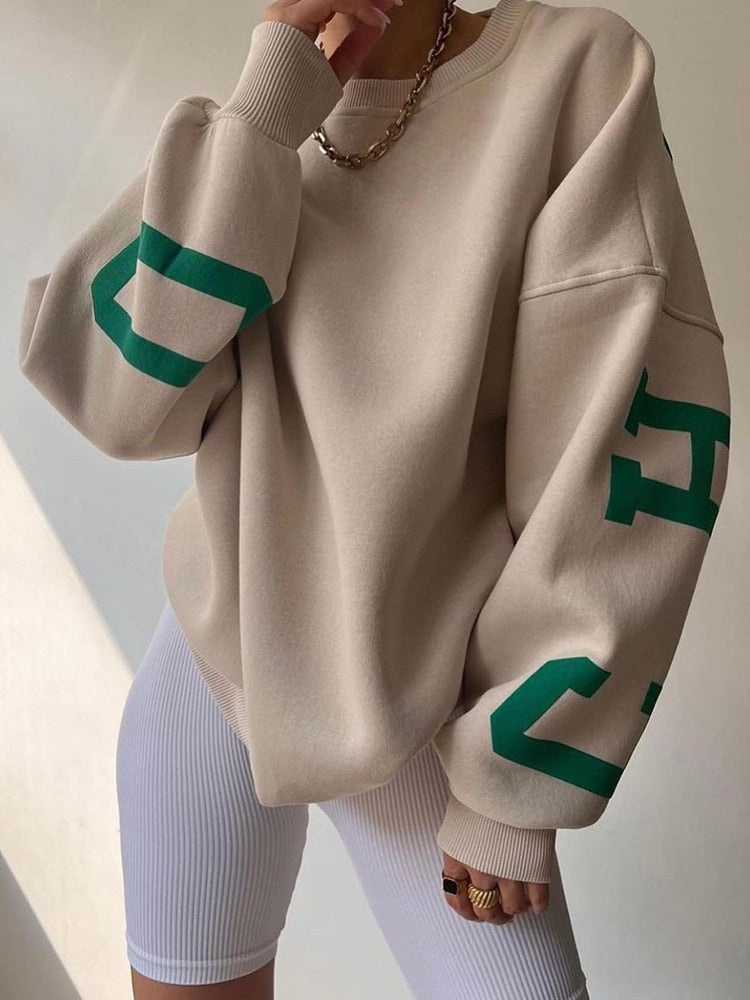 Clothing Sweatshirt Letter Printing Hoodie