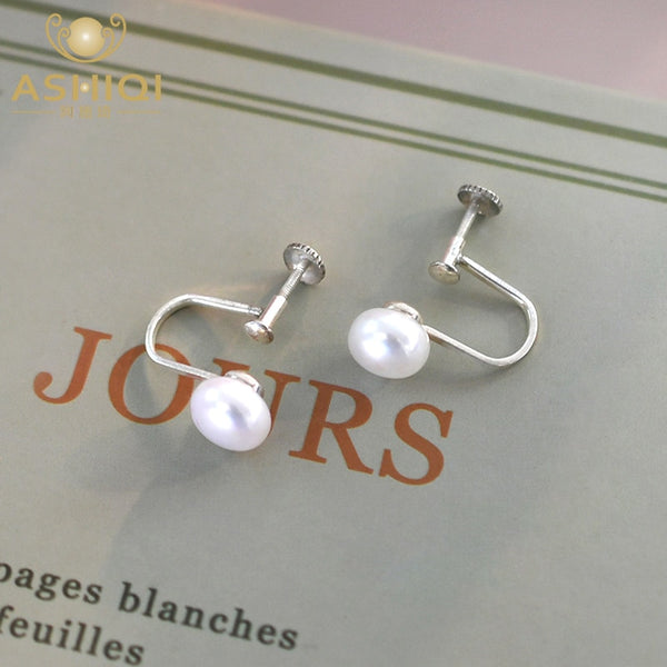 Natural Freshwater Pearl Earrings