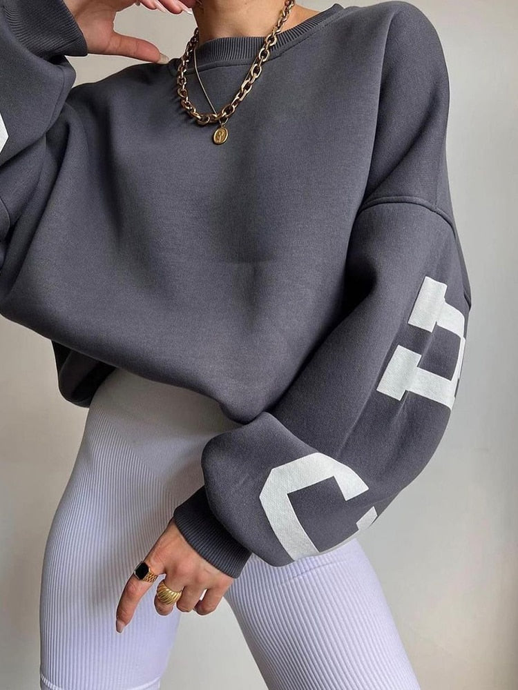 Clothing Sweatshirt Letter Printing Hoodie