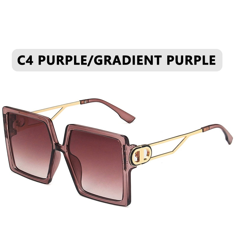 Retro Double Bridges Women Sunglasses