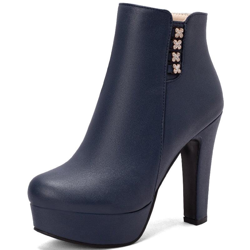 Platform Ankle Boots For Women