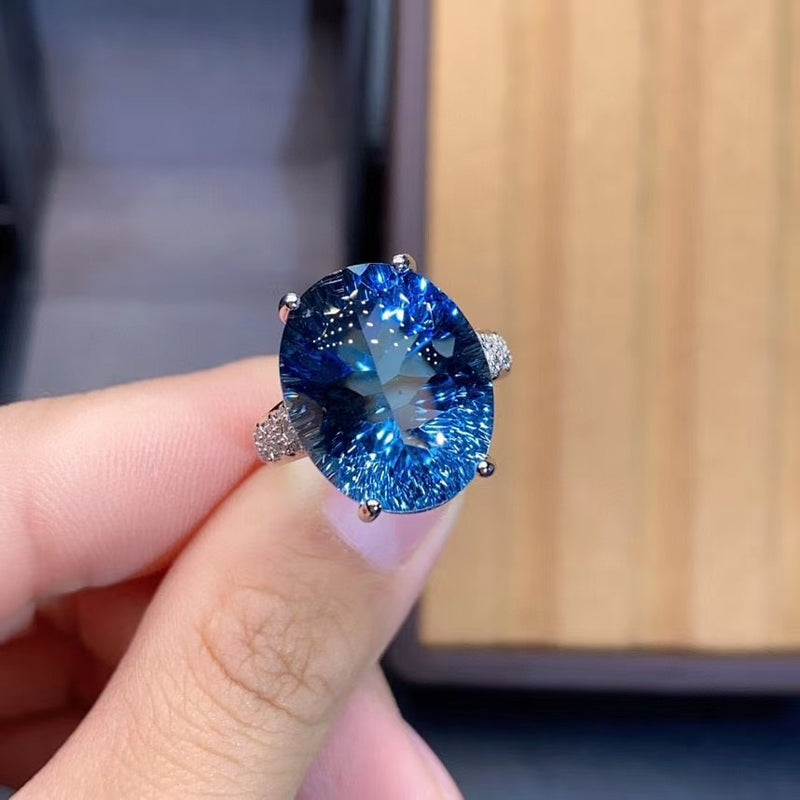 Natural London Blue Topaz