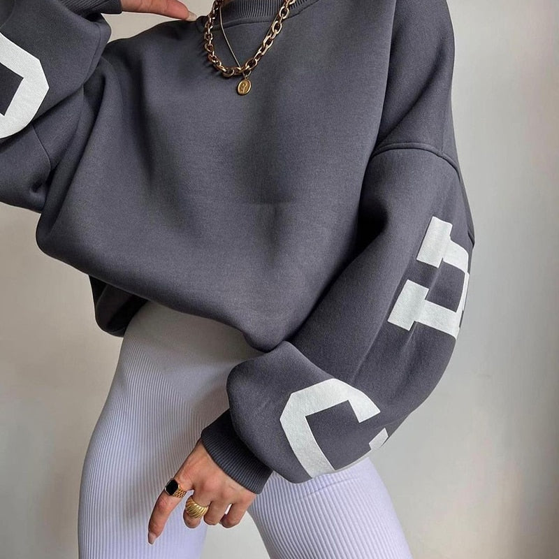 Clothing Sweatshirt Letter Printing Hoodie