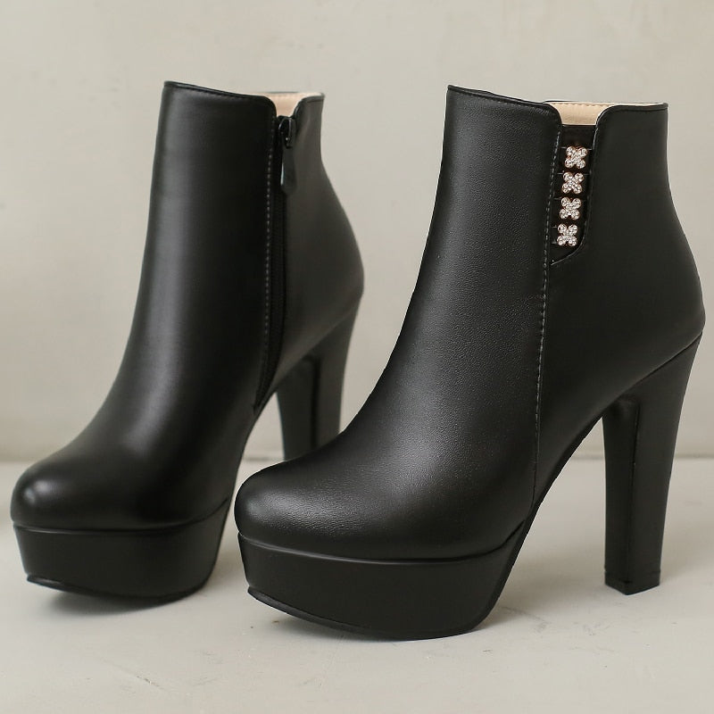 Platform Ankle Boots For Women